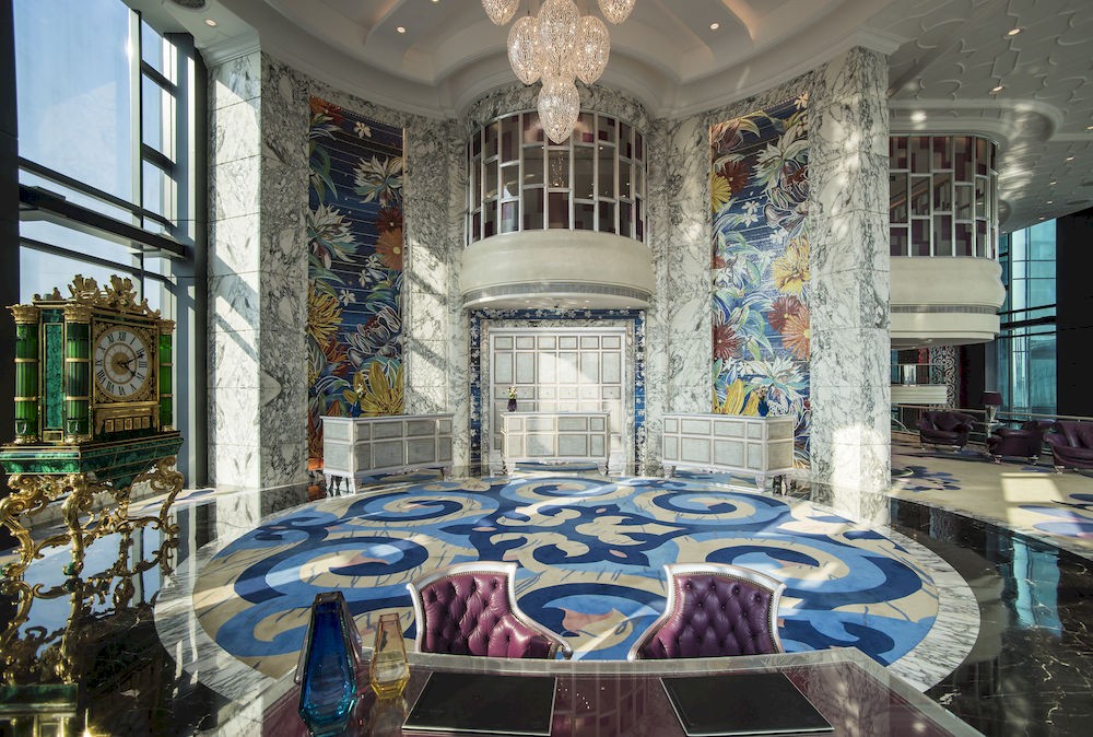 The hotel was decorated by Italian well-known designers The hotel was decorated by Italian well-known designers